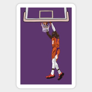 Deandre Ayton Dunk Phoenix Basketball Sticker